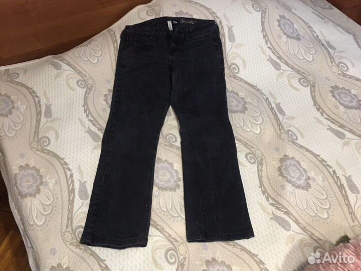 Джинсы черные Mango размер 38 EUR