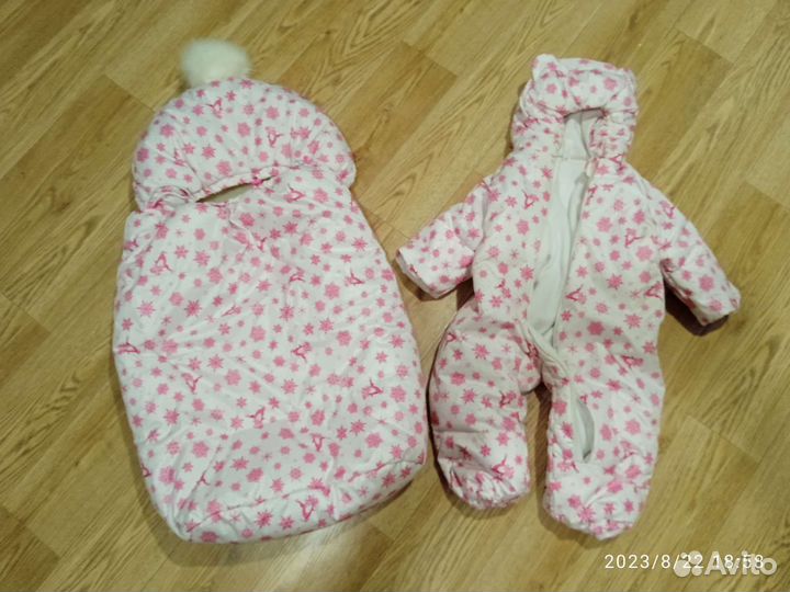 Конверт на выписку для девочки