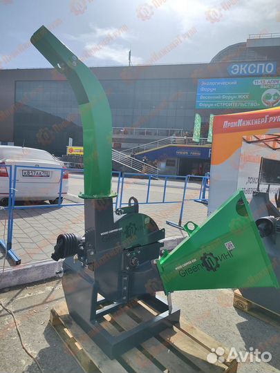 Измельчитель веток на трактор / на мтз / Щепорез / Дробилка