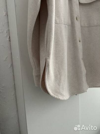 Теплая рубашка женская hm