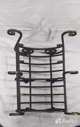 Дровница кованая