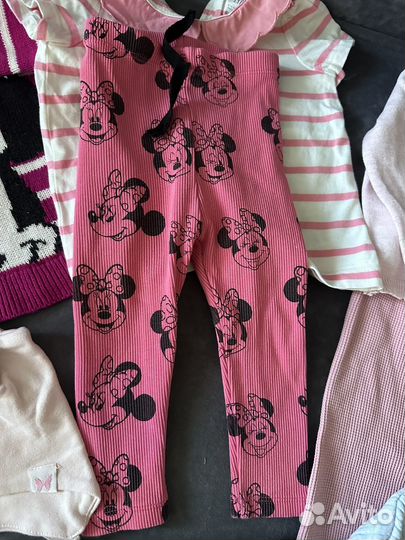 Фирменные вещи для девочки 74-80 next zara