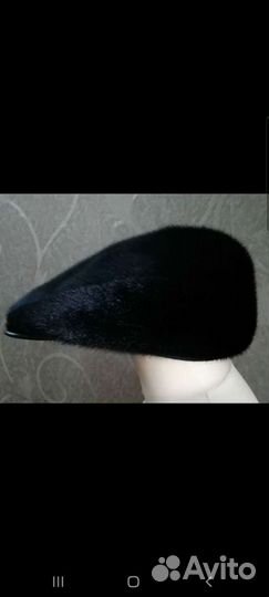Меховая мужская кепка