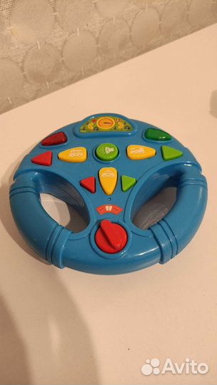 Руль на батарейках со звуковыми эффектами