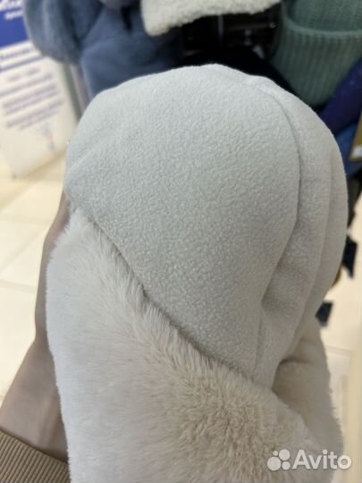 Шапка ушанка женская