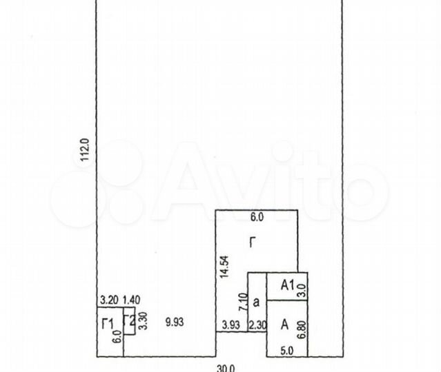 Дом 37,2 м² на участке 36 сот.
