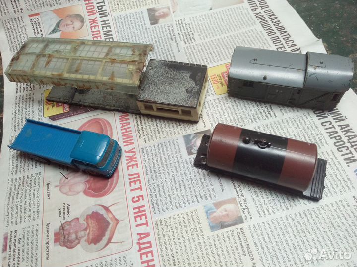 Запчасти для моделей жд 1/87, 1/120