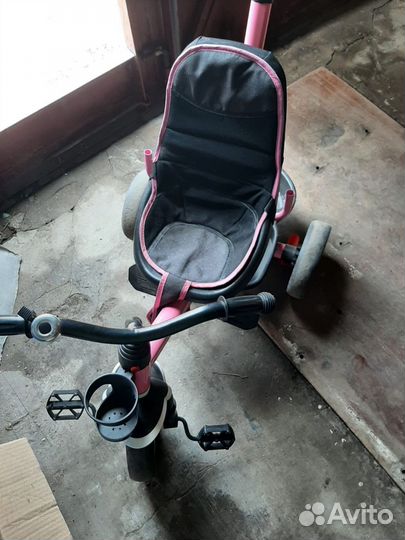 Детский велосипед с ручкой бу