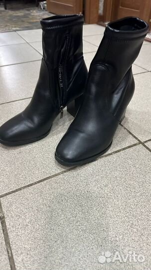 Полусапоги женские 38 осенние натуральная кожа
