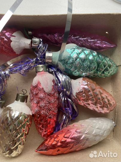 Елочные игрушки СССР