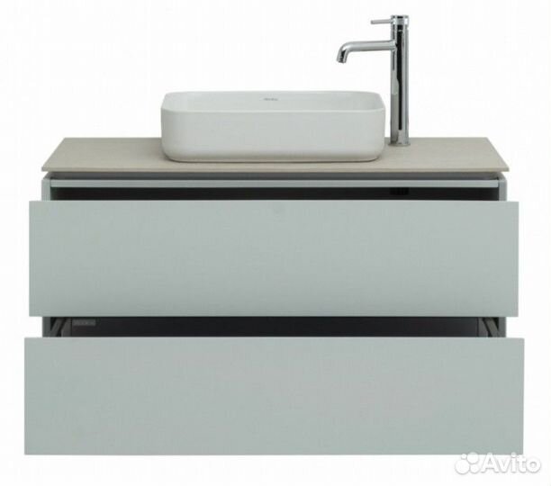 Мебель для ванной Allen Brau Infinity 100 см светло-серый