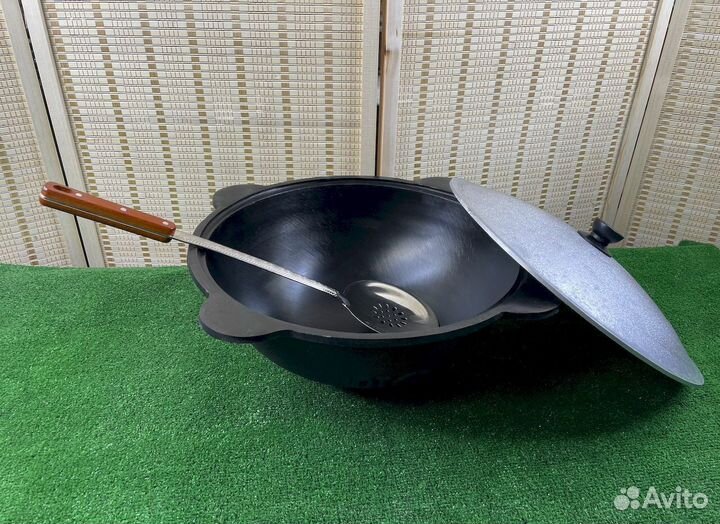 Казан чугунный узбекский