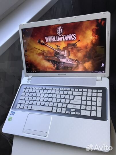 Ноутбук Acer Packard bell мощный игровой как новый