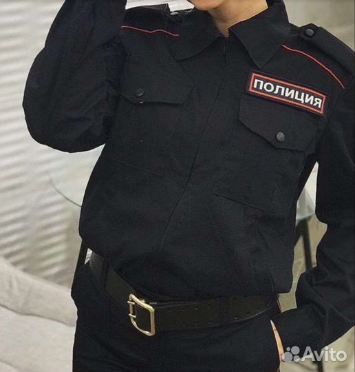 Новый костюм летний полиция 44 размера