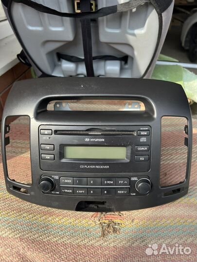 Штатная магнитола hyundai elantra hd