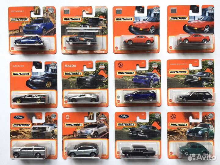 Matchbox машинки