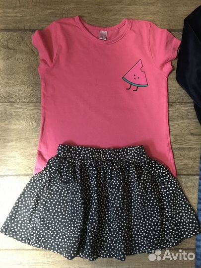 Вещи пакетом на девочку 98 104