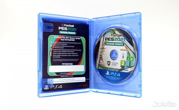 Pro Evolution Soccer 2021 (PES) для PS4