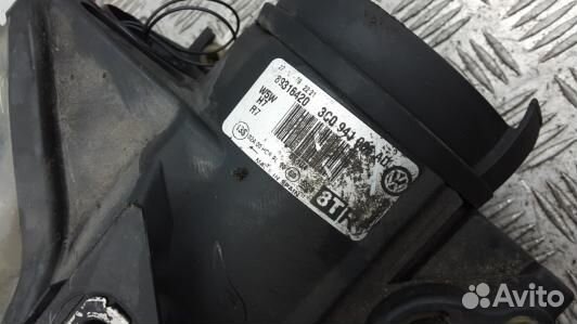 Фара правая volkswagen passat B6 (1SK89MU01)