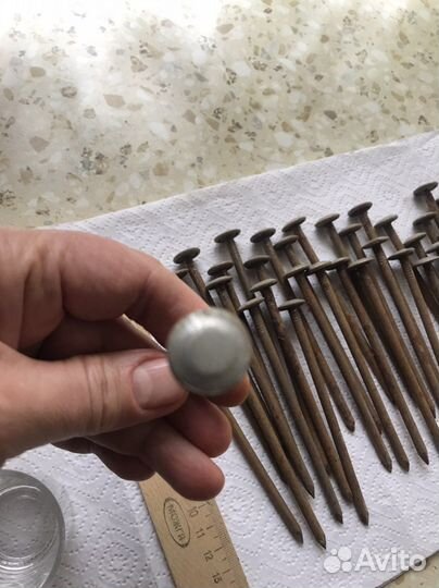 Гвозди шиферные времен СССР