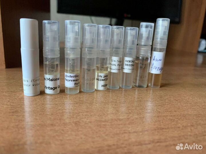 Отливанты нишевой парфюмерии