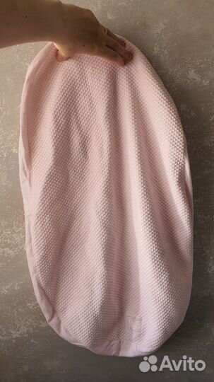 Простынки на кокон red castle розовые