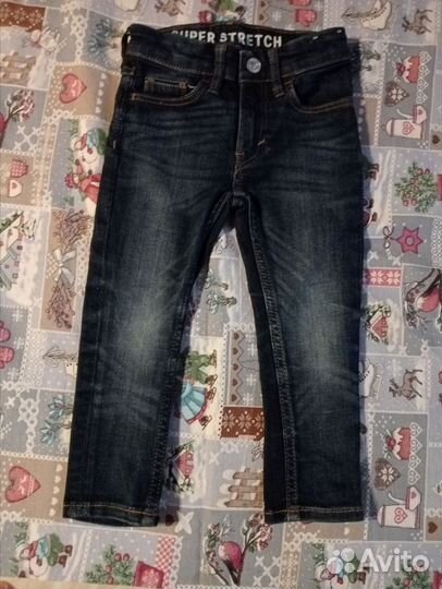Джинсы HM на мальчика на 2-3 года