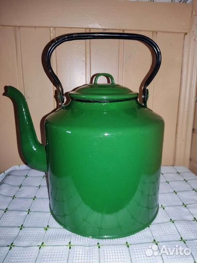 Чайник эмалированный СССР