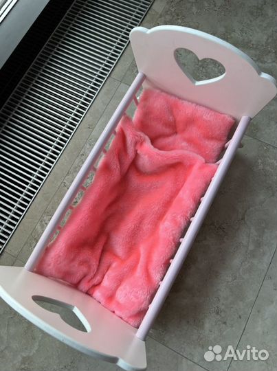 Кукольная кроватка mavi wood