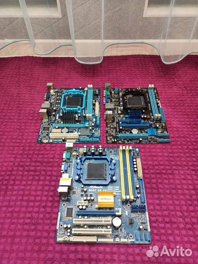 Материнская плата Intel LGA775 и AMD Am2+ Am3 Am3+