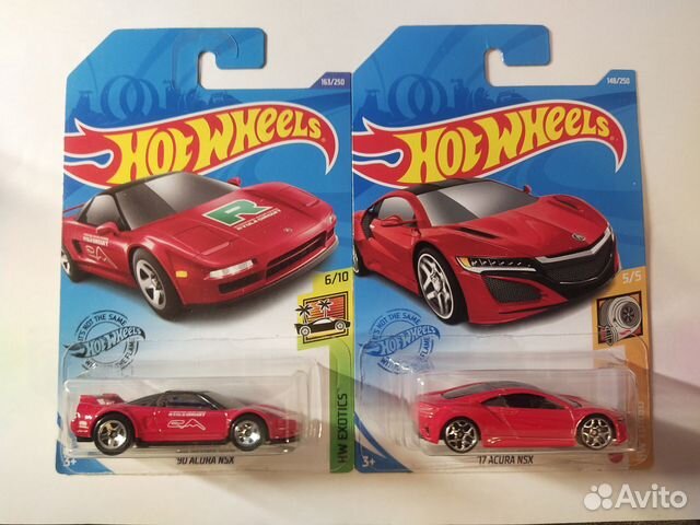 Hot Wheels машинки Honda (Acura), Nissan
