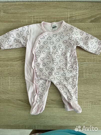 Вещи для новорожденных 50-56, 56-62 р. 1-3 месяца