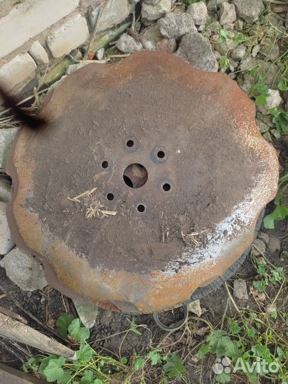 Диск по сковородку для костре