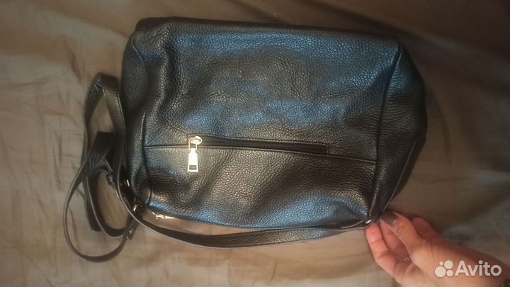 Сумка кожаная