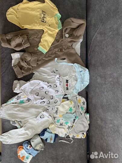 Детские вещи р.56-68 пакетом