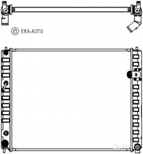 Sakura 32518501 Радиатор