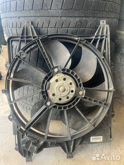 Вентилятор охлождения renault kangoo