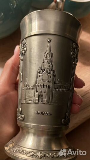 Оловянный бокал