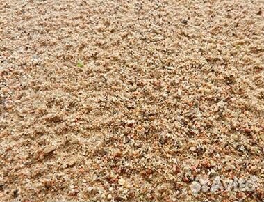 Песок крупнозернистый