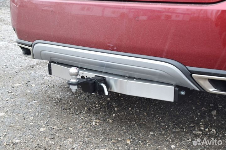 Фаркоп с накладкой нерж. lexus RX (кроме F-Sport)