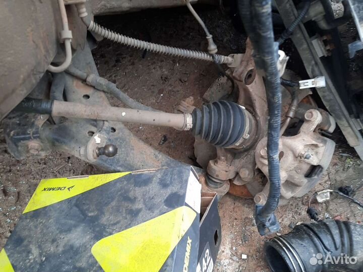 Привод в сборе Хендай Солярис 1 дорестайл