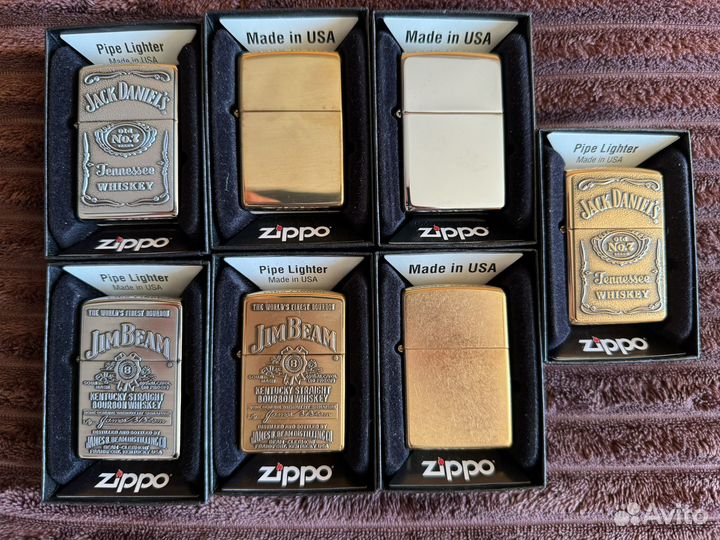 Зажигалки Zippo Новые
