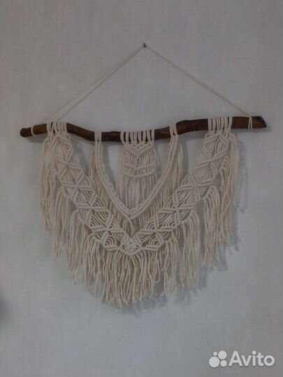 Панно настенное макраме сканди