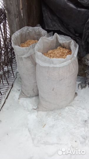 Продам опилки в мешках