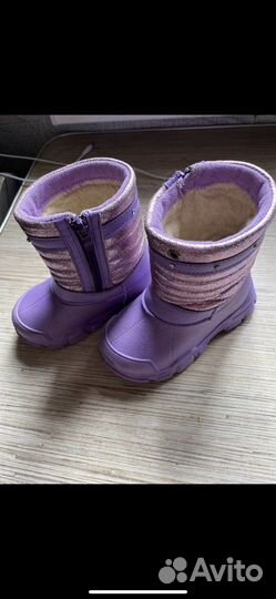 Ботинки детские утеплённые