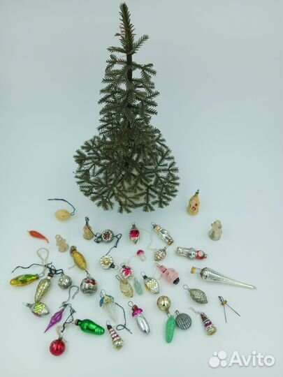 Елочные малютка, игрушки СССР