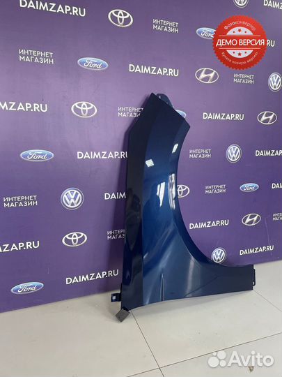 Крыло Ford Focus 3 правое темно-синий