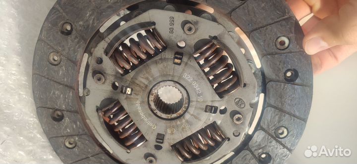 Корзина и диск цепления на Renault Megane2 K9K 724