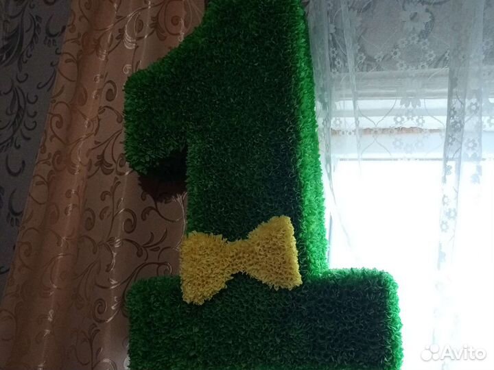 Цифра 1 на годик