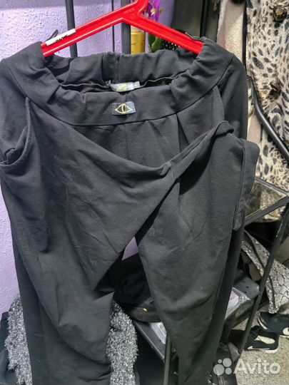 В коллекцию брюки трикотажные с юбкой спорт